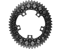 Absolute Black Premium Oval Chainrings (Black) (2 x 10/11 Speed) (110mm BCD)